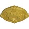 Ekena Millwork Hamilton Ceiling Medallion (Fits Canopies up to 3 3/4"), Hand-Painted Rich Gold, 17 3/8"OD x 1 3/4"P CM17HARGS - alternate 2